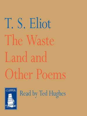 cover image of The Waste Land and Other Poems